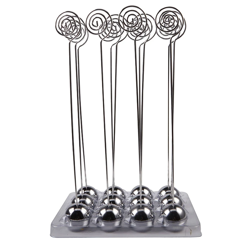 Silver Ball Place Card Stand by Celebrate It™ Occasions™