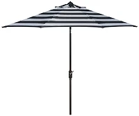 Iris Fashion Line 9Ft Umbrella in & White