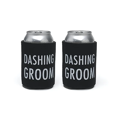 Hortense B. Hewitt Co. Dashing MR. Couple Can Coolers