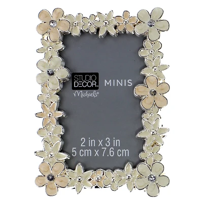White Floral Mini Frame by Studio Décor®