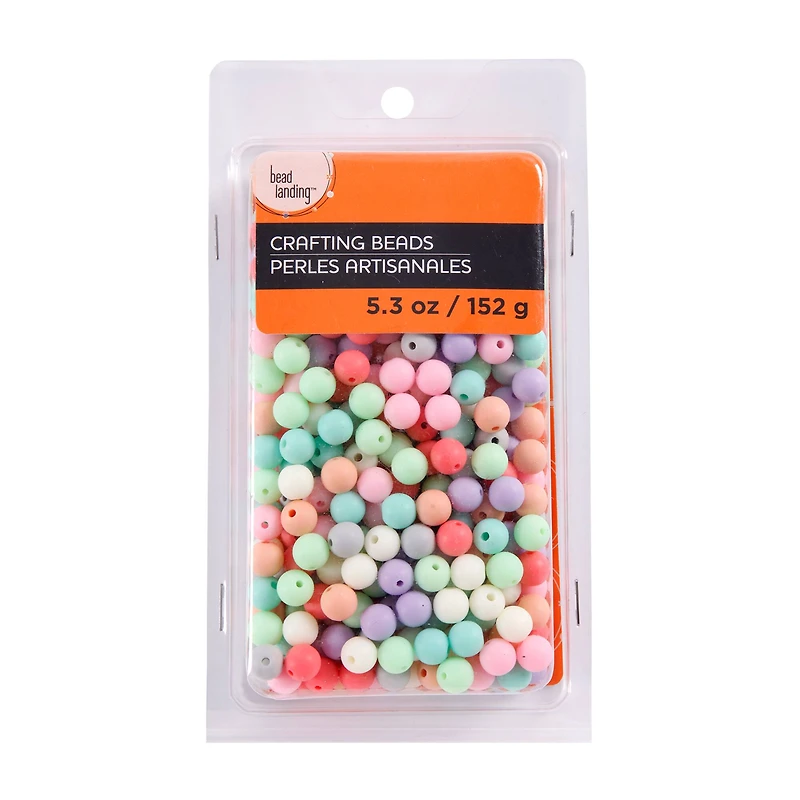 Mixed Sand Craft Beads, 10mm by Bead Landing™