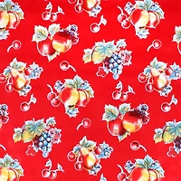 Red Pears & Apples Oilcloth