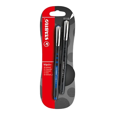 Stabilo® Bl@ck+ Medium Pen Set, Black & Blue