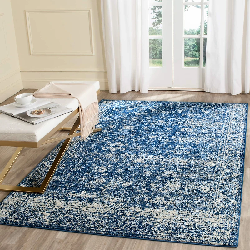 Evoke Tribe Border 4' X 6' Area Rug