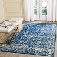 Evoke Tribe Border 4' X 6' Area Rug