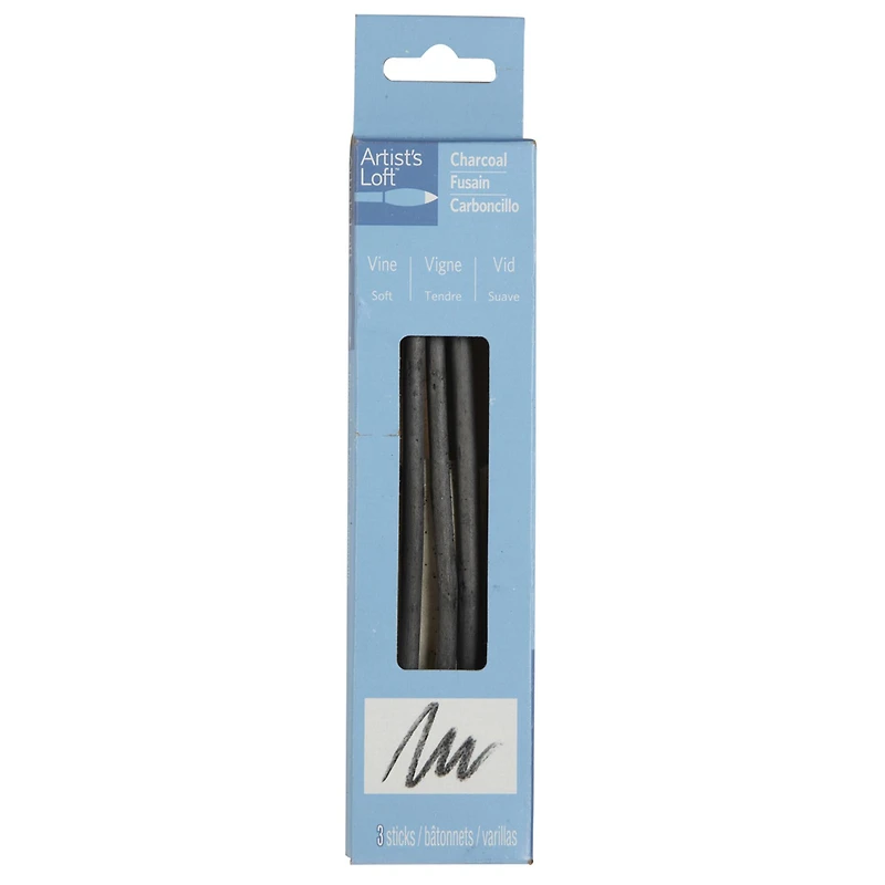 12 Packs: 3 ct. (36 total) Vine Soft Charcoal by Artist’s Loft™