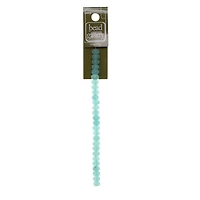 12 Pack: Teal Amazonite Rondelle Beads, 8mm by Bead Landing™