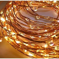 40ct. Warm White Copper Wire LED String Lights by Ashland®