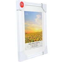 2 Pack Lifestyles 11" x 14" White Frames with Mat by Studio Décor®