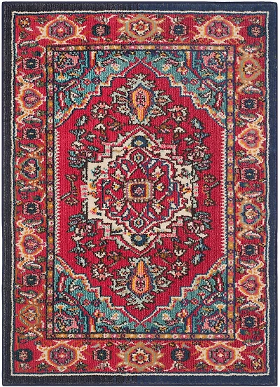 Monaco Medallion 4' X 5'-7" Area Rug