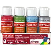 Metallic Acrylic Paint Value Set By Craft Smart®