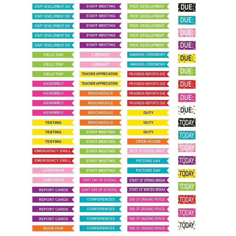 Confetti Lesson Planner