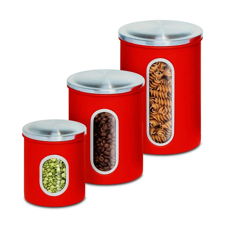 Honey Can Do Storage Canisters, 3ct.