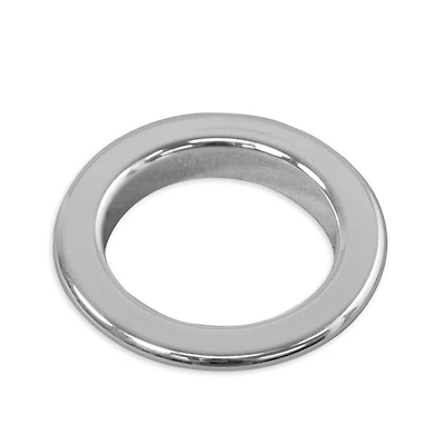 Silver Drapery Grommets - 1-5/8"