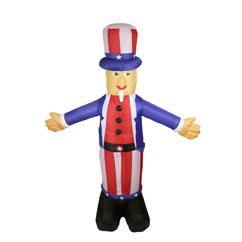70" Uncle Sam Lighted Yard Inflatable