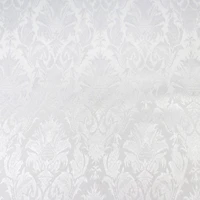White Damask Brocade