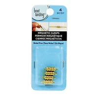 10mm Magnetic Barrel Clasps, 4ct. by Bead Landing™