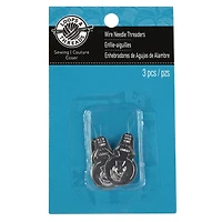 36 Packs: 3 ct. (108 total) Wire Needle Threaders by Loops & Threads™