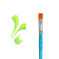 Princeton™ Select™ Artiste Series 3750 Short Handle Flat Shader Brush