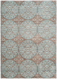 Valencia Transitional Mosaic 4' X 6' Area Rug