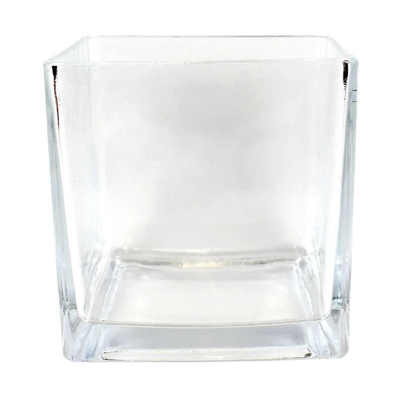 6" Square Glass Vase by Ashland®