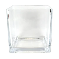 6" Square Glass Vase by Ashland®