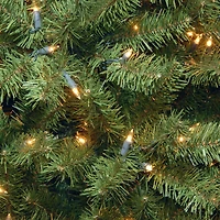 9ft. Pre-Lit North Valley™ Spruce Pencil Slim Artificial Christmas Tree, Clear Lights