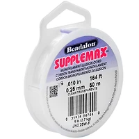 Beadalon® Supplemax™ Monofilament Illusion Cord, Clear, 0.25mm