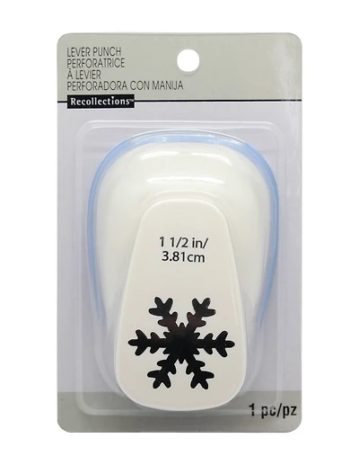 Medium Snowflake Lever Punch By Recollections™