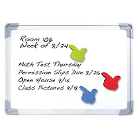 Flipside Magnetic Dry-Erase Desktop Easel Set