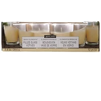 12 Glass Votive Candles by Ashland® Basic Elements