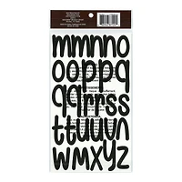 Black Large Marker Font Alphabet Stickers by Recollections™
