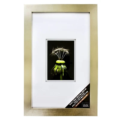 Gallery Champagne Wall Frame with Double Mat by Studio Décor