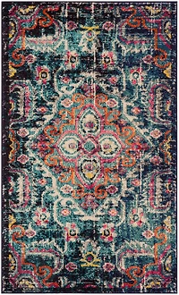 Monaco Emblem 3' X 5' Area Rug