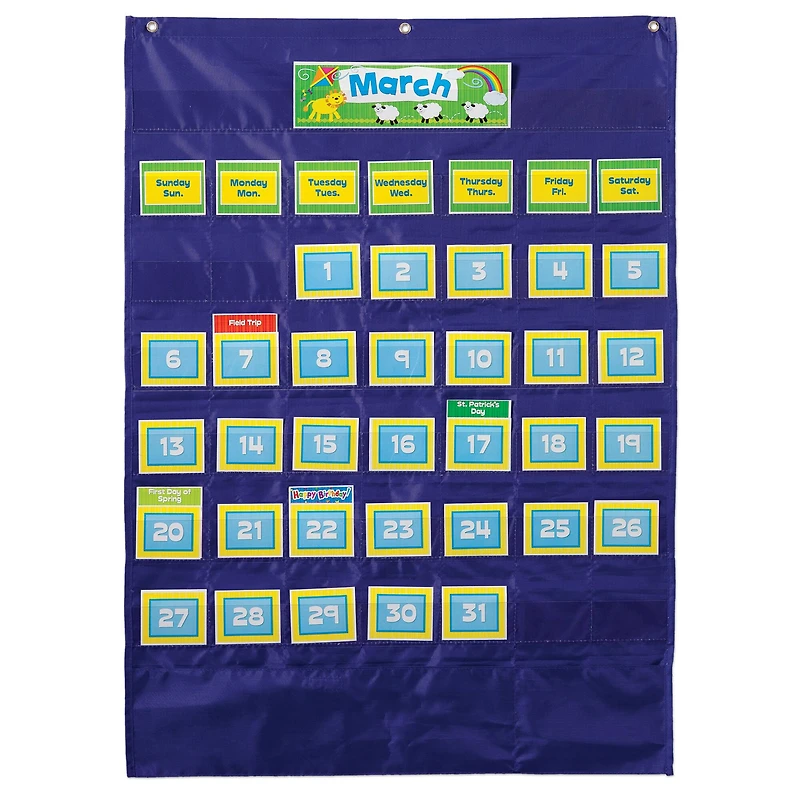 Deluxe Calendar Pocket Chart