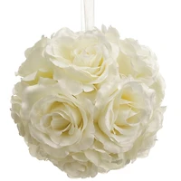 6" Cream Rose Kissing Ball