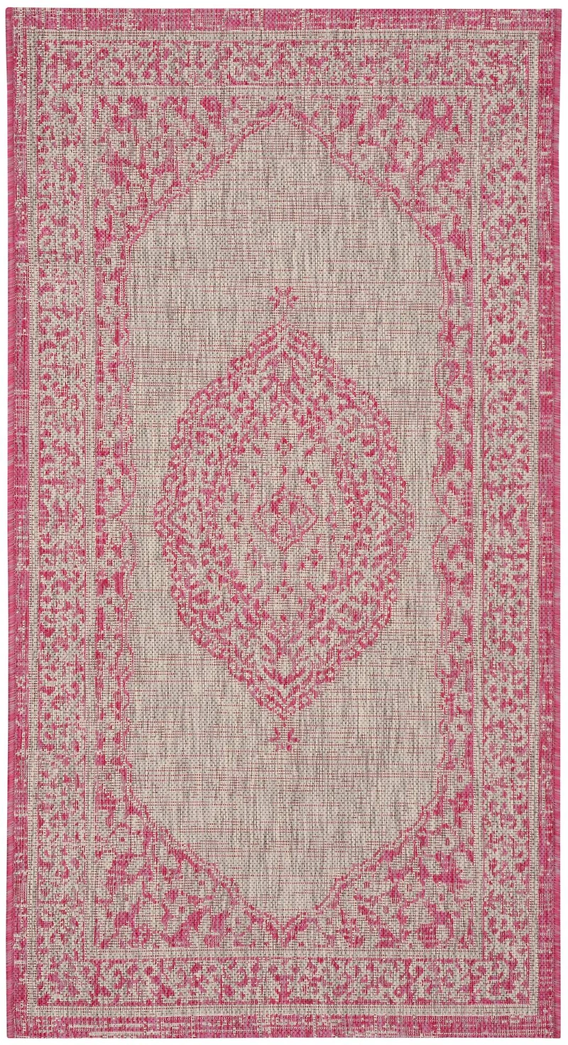 Courtyard Medallion 2' X 3'-7" Accent Rug