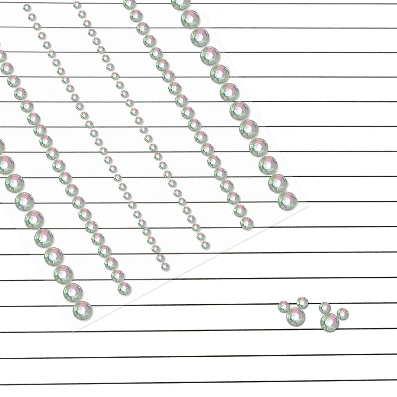 Clear Iridescent Gem Strip Bling Stickers By Recollections™