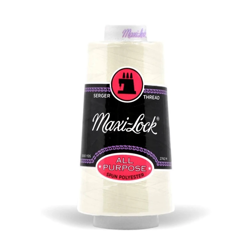 Maxi-Lock Serger Thread - Eggshell