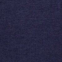 Navy Blue Polyester Linen