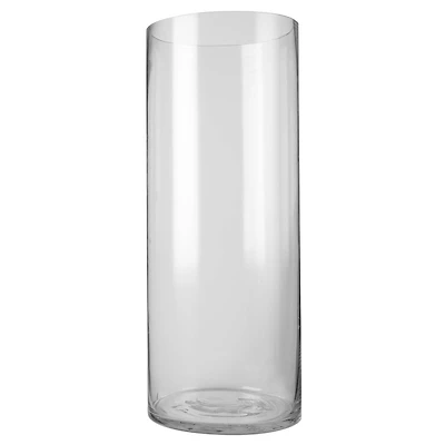 18" Clear Glass Cylinder Vase by Ashland®