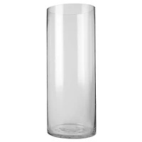 18" Clear Glass Cylinder Vase by Ashland®