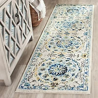 Evoke Circle Medallion 2'-2" X 7' Area Rug