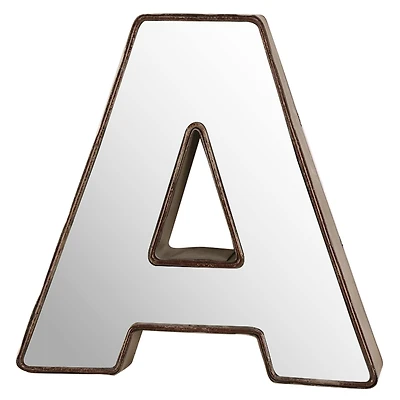 Make Market™ 3D Metal With Mirror Front Letter, 9"