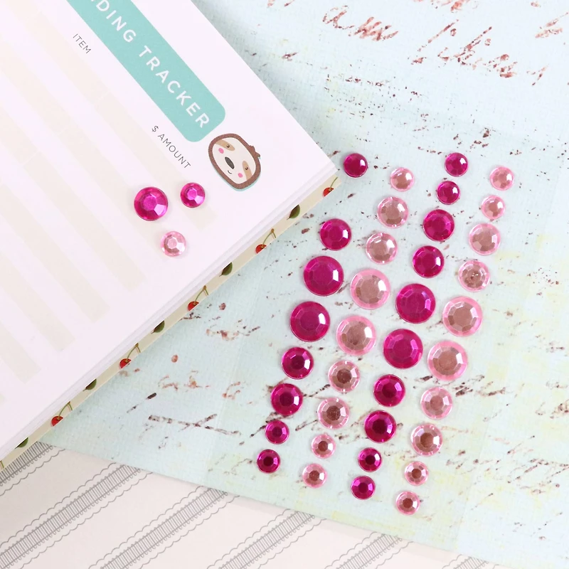 Assorted Acrylic Rhinestone Stickers