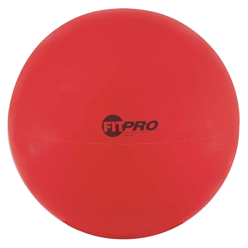 Champion Sports Candy Red FitPro Training & Exercise Ball