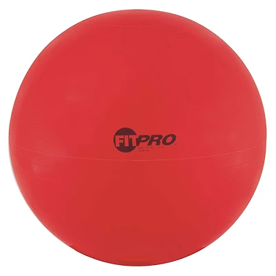 Champion Sports Candy Red FitPro Training & Exercise Ball