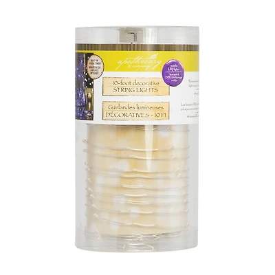 12 Pack: Apothecary & Company™ 10ft. Purple LED Decorative String Lights