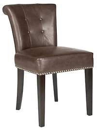 Sinclair Ring Chair Set of 2 in Antique Brown