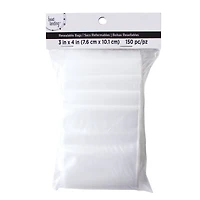 3" x 4" Resealable Zip Bags By Bead Landing™